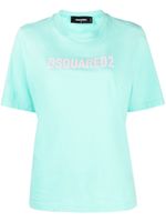 DSQUARED2 t-shirt en coton à logo imprimé - Vert - thumbnail