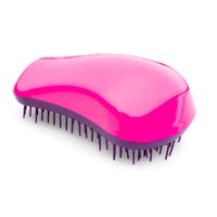 DESSATA fuchsia-purple detangling hairbrush. Original size.