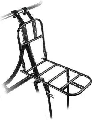 Falkx Fietsvoordrager PTT Smal - Zwart - 24"/ 28"