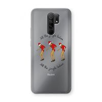 Jingle Ladies: Xiaomi Redmi 9 Transparant Hoesje