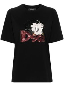 DSQUARED2 x Betty Boop t-shirt - Noir