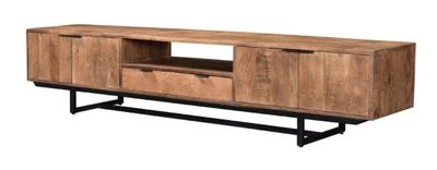 LivingFurn TV-meubel 'Valdez' kleur Naturel, 220 cm