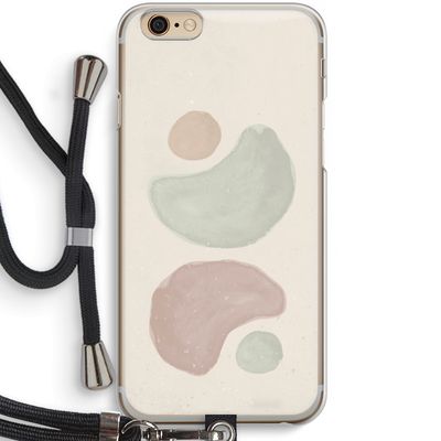 Geo #10: iPhone 6 / 6S Transparant Hoesje met koord