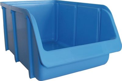 Hunersdorff Magazijnbak | L332/290xB207xH155mm | PP blauw | stapelbaar | 12 stuks - 674300 674300