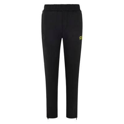 Cruyff Icon Trainingsbroek Kids Zwart Geel