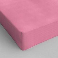 Dreamhouse Hoeslaken - Katoen 160 x 220 cm, Kleur: Roze