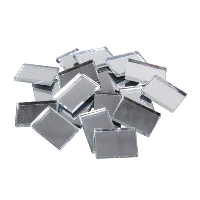 Rayher spiegel mozaiek tegeltjes/stenen - 1 x 1,5 cm - 2400x stuks - Mozaieken maken - Creatief