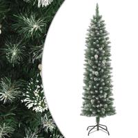 VidaXL Kunstkerstboom smal met standaard 180 cm pvc