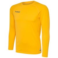 HML FIRST PERFORMANCE JERSEY L/S SPORTS YELLOW - thumbnail