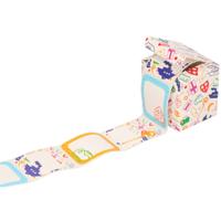 Sinterklaas cadeau stickers - 50x stuks - op rol - cadeaulabels