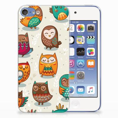 Apple iPod Touch 5 | 6 | TPU Hoesje | Vrolijke Uilen