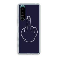 F**k U: Sony Xperia 5 III Transparant Hoesje