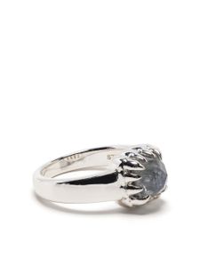 Stolen Girlfriends Club bague Baby Clawn à pierre de lune - Argent