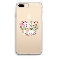 GRL PWR Flower: iPhone 7 Plus Transparant Hoesje