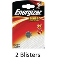 2 stuks (2 blisters a 1 stuk) Energizer Alkaline knoopcel 625A 1.5V EPX625G - thumbnail