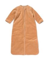 HEMA Slaapzak met afneembare mouwen velvet 3.0tog beige (beige)