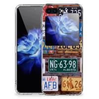 Samsung Galaxy Z Flip 5 | Siliconen hoesje | met foto Kentekenplaten