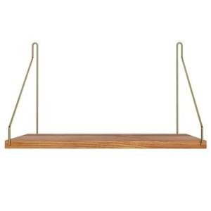 Frama Shelf wandplank 40x27 naturel|messing