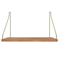 Frama Shelf wandplank 40x27 naturel|messing