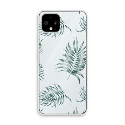 Simple leaves: Pixel 4 Transparant Hoesje