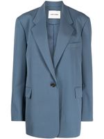 Low Classic blazer à design oversize - Bleu