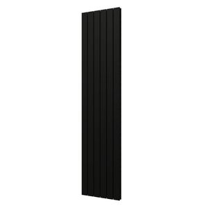 Plieger Designradiator Cavallino Retto Dubbel 1287 Watt Middenaansluiting 200x45 cm Zwart