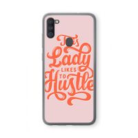 Hustle Lady: Samsung Galaxy A11 Transparant Hoesje