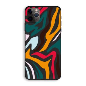 Colored Zebra: iPhone 11 Pro Biologisch afbreekbaar hoesje