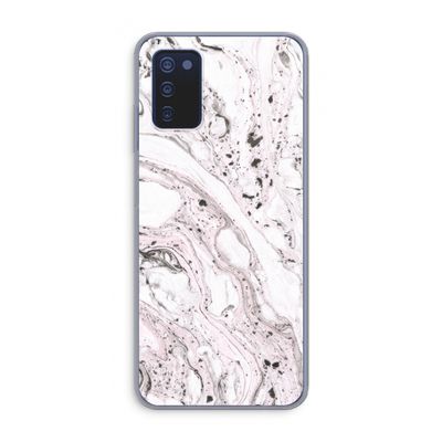 Mengelmoes: Samsung Galaxy A03s Transparant Hoesje