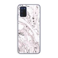Mengelmoes: Samsung Galaxy A03s Transparant Hoesje