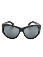 Palm Angels Eyewear lunettes de soleil oversize - Noir - thumbnail