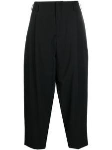 Comme des Garçons Homme Plus pantalon court à coupe ample - Noir