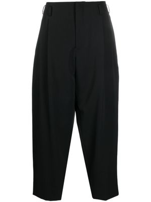 Comme des Garçons Homme Plus pantalon court à coupe ample - Noir