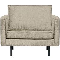 BePureHome Rodeo Fauteuil - Structure Velvet - Wheatfield - 85x105x86