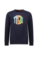 Tygo & Vito Jongens sweater - Sem - Navy blauw - thumbnail