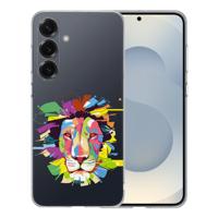 TPU Hoesje Samsung Galaxy S25 - Lion Color Backcover TPU Hoesje Samsung Galaxy S25 - Lion Color Backcover