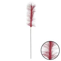 Countryfield kunsttak pluim m donkerroze 112 cm | 24 stuks