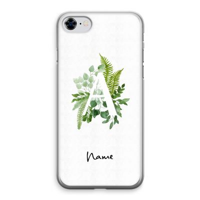 Green Brush: iPhone 8 Transparant Hoesje