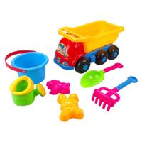 Strandauto met accessoires