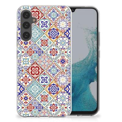 Samsung Galaxy A34 | TPU | Siliconen hoesje | Tiles Color Samsung Galaxy A34 | TPU | Siliconen hoesje | Tiles Color