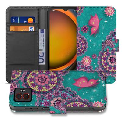 Cirkels en Vlinders Samsung Galaxy Xcover 7 Pro | Book Case