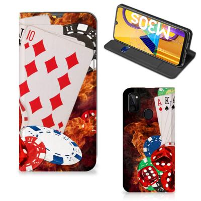 Samsung Galaxy M30s | M21 Hippe | Standcase | Casino