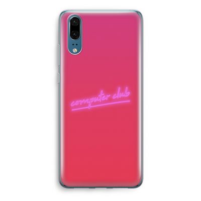 Vice Glow: Huawei P20 Transparant Hoesje