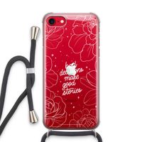 Good stories: iPhone SE 2020 Transparant Hoesje met koord