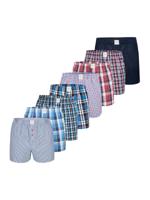 Phil & Co Phil & Co Wijde Boxershorts Heren Core Multipack 8-Pack