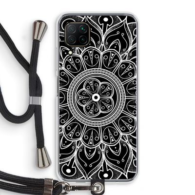 Roses Are Red: Huawei P40 Lite Transparant Hoesje met koord