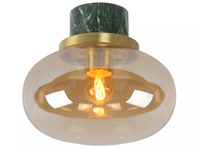 Lucide Lorena plafondlamp 23cm 40W groen donker