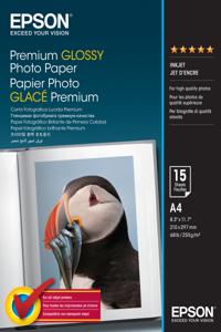 Epson S042155 Premium Glossy Photo Paper A4 15 vel 255gram