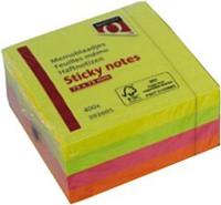 Quantore memoblok 76 x 76 mm neon (400 vel)