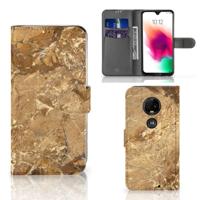 Motorola Moto G7 | G7 Plus | Bookcase | Marmer Creme